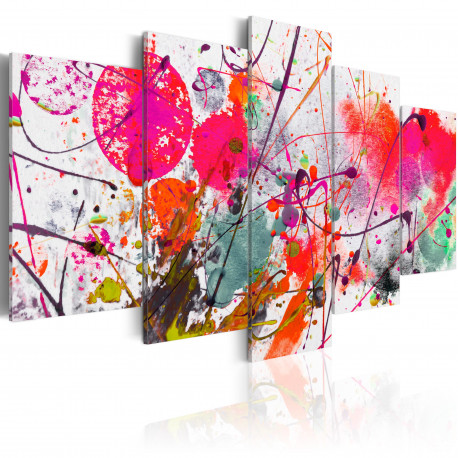 Seinapilt - Dance of Red - 100x50
