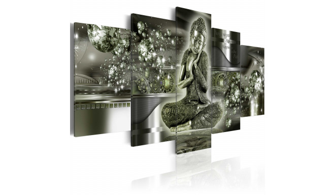 Seinapilt - Emerald Budda - 200x100