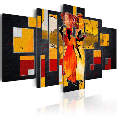 Seinapilt - Desert Walk - 100x50