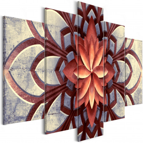 Seinapilt - Fan (5 Parts) Wide - 100x50