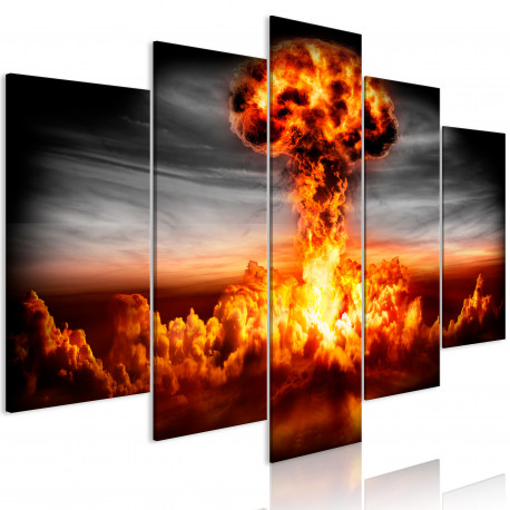 Seinapilt - Explosion (5 Parts) Wide - 100x50