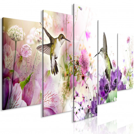 Seinapilt - Colourful Nature (5 Parts) Wide - 225x100