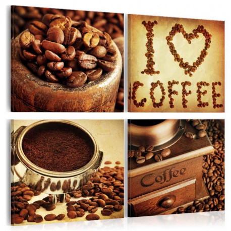 Seinapilt - Coffee - Pleasant Moments - 90x90