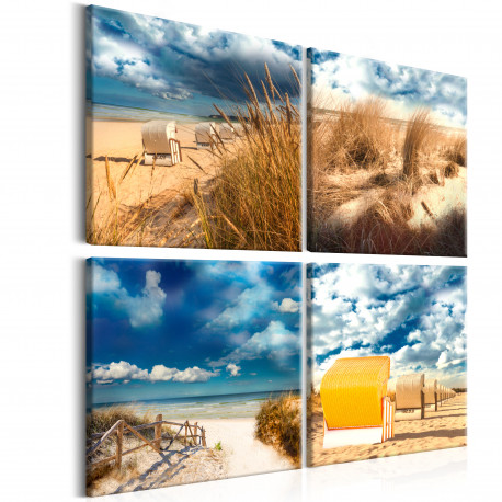 Seinapilt - Holiday at the Seaside - 40x40