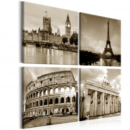 Seinapilt - European Capitals - 60x60