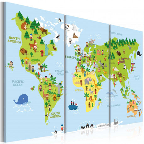 Seinapilt - Children's World - 90x60