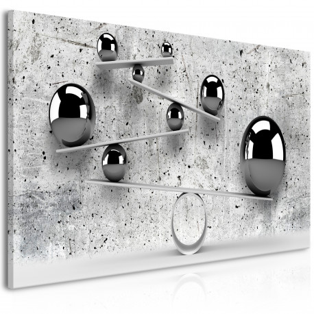Seinapilt - Balls and Concrete (1 Part) Wide - 100x45