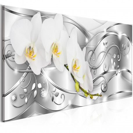 Seinapilt - Flowering (1 Part) Narrow Silver - 135x45