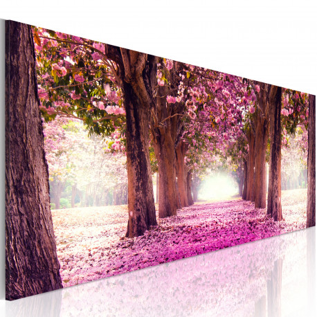 Seinapilt - Fuchsia Garden - 120x40