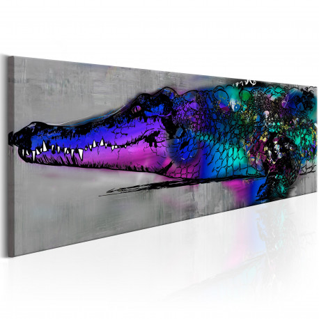 Seinapilt - Blue Alligator - 135x45
