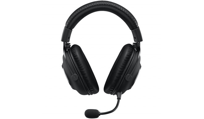 LOGITECH G PRO X Wired Gaming Headset - Blue Mic - BLACK - USB DAC