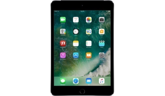 Apple iPad Mini 4 128GB WiFi + 4G, astro-pelēkā krāsā (space grey)
