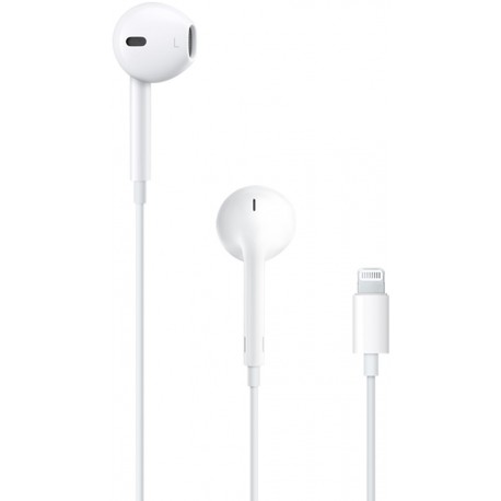 Apple наушники + микрофон EarPods Lightning (MMTN2ZM/A)