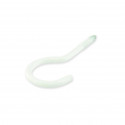 CLOTH-LINE HOOK 80X5,2X26X19 WHITE/4PCS