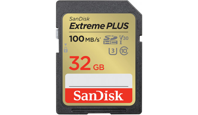 Sandisk карта памяти SDHC 32GB Extreme Plus