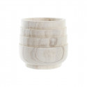 stādītājs DKD Home Decor Brūns Boho (17 x 17 x 16 cm)