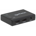 Manhattan 207706 Rozdzielacz Splitter HDMI 1x4, 4K 30Hz, UHD, 3D