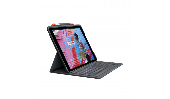 Logitech kaitseümbris klaviatuuriga Slim Folio Bluetooth iPad 7th Gen