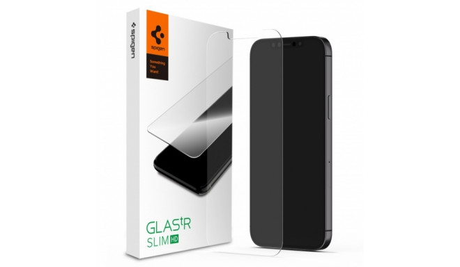 Spigen tempered glass Glas.TR Slim for iPhone 13 / 13 PRO / 14 / 16E 6,1" privacy