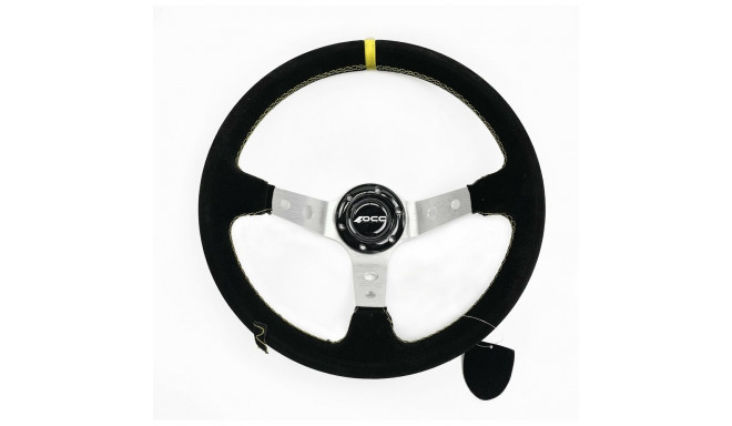 Racing Steering Wheel OCC Motorsport OCCVOL001 Black Ø 35 cm Suede