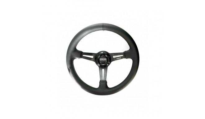 Racing Steering Wheel OCC Motorsport OCCVOL016 Black Leather Ø 35 cm