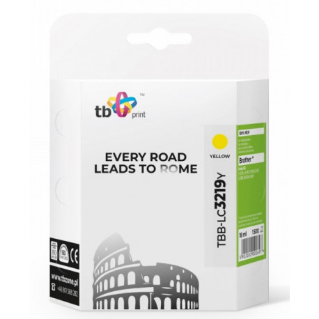 TB Print ink TBB-LC3219Y, yellow
