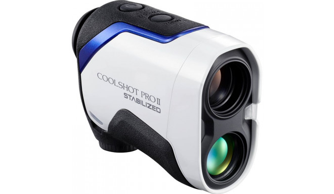 Nikon Laser Rangefinder Coolshot Pro II Stabilized, valge - Golfi laserkaugusmõõtja
