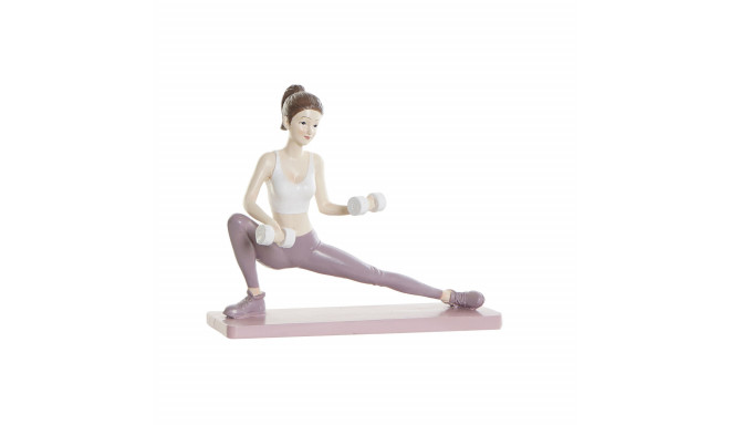 Dekoratiivkuju DKD Home Decor Roosa Yoga Scandi 20 x 8 x 16,5 cm