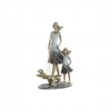 Dekoratīvās figūriņas DKD Home Decor Zils Bronza Sveķi Moderns Ģimene (16 x 9,5 x 24 cm)