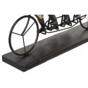 Dekoratīvās figūriņas DKD Home Decor Mērkaķis Trīsritenis Melns Bronza Metāls Sveķi Koloniāls (40 x 