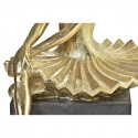 Decorative Figure DKD Home Decor Ballerina Golden Resin Dark grey (21,5 x 23 x 32 cm)