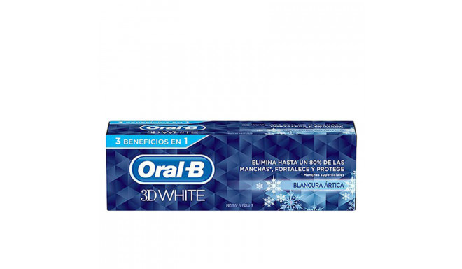 Toothpaste Whitening 3D White Oral-B D White Blancura Artica (75 ml) 75 ml