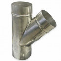 CHIMNEY-TEES (109 DIAMETER - 150 MM,