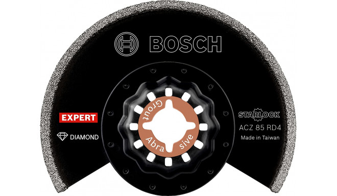 Bosch Expert diamond segment saw blade ACZ 85 RD4 Grout + Abrasive, O 85mm