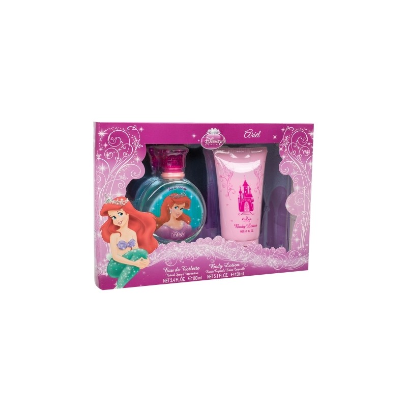 Disney Princess Ariel EDT (100ml) (EDT 100 ml + body lotion 150 ml ...