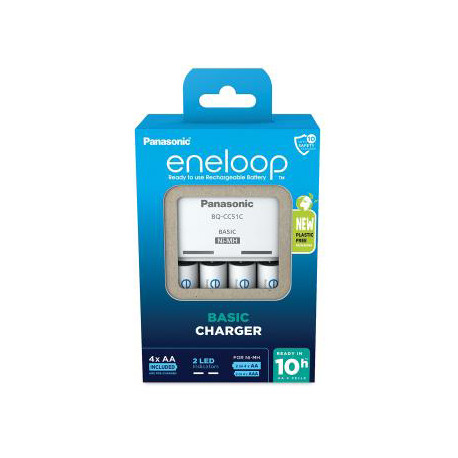 Panasonic eneloop зарядное устройство BQ-CC51 + 4x2000mAh