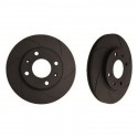 Brake Discs Black Diamond 6KBD1636G6 Solid Rear 6 Stripes