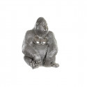 Dekoratīvās figūriņas DKD Home Decor Sudrabains Sveķi Gorilla (46 x 40 x 61 cm)