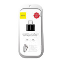 BASEUS Adapter OTG USB to Typ-C 2,4A  black