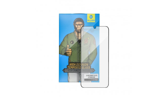 5D Mr. Monkey Glass - Apple iPhone XR black (Strong HD)