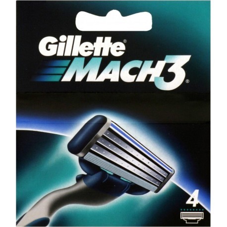 Gillette skūšanās asmeņi Mach3 4gb.