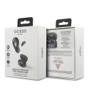 Bluetooth Earphones Stereo TWS GUESS  V5.0 4H MUSIC TIME with docking station black ( GUTWSJL4GBK )