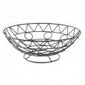 Fruit Bowl DKD Home Decor Metal (28 x 28 x 10 cm)