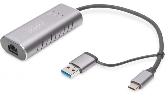 Digitus USB-C 3.0 Gigabit Adapter - USB3.0 / USB C 3.1