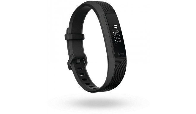 Fitbit  трекер активности Alta HR L, металлический/черный