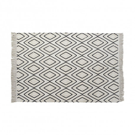 Vaip DKD Home Decor Must Valge (120 x 190 x 0,7 cm)