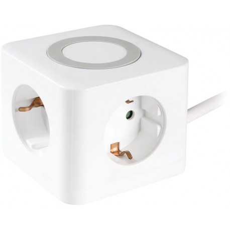 Vivanco harupistik Power Cube 3-Way USB-A/C 1,4m (39619)
