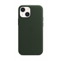 Dėkliukas APPLE iPhone 13 mini Leather Case with MagSafe - Sequoia Green