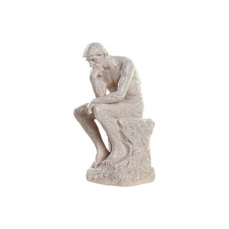 Dekoratiivkuju DKD Home Decor The Thinker Beež Mehed 12 x 11 x 25 cm
