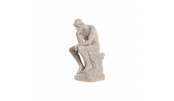 Декоративная фигура DKD Home Decor The Thinker Бежевый Мужской 12 x 11 x 25 cm